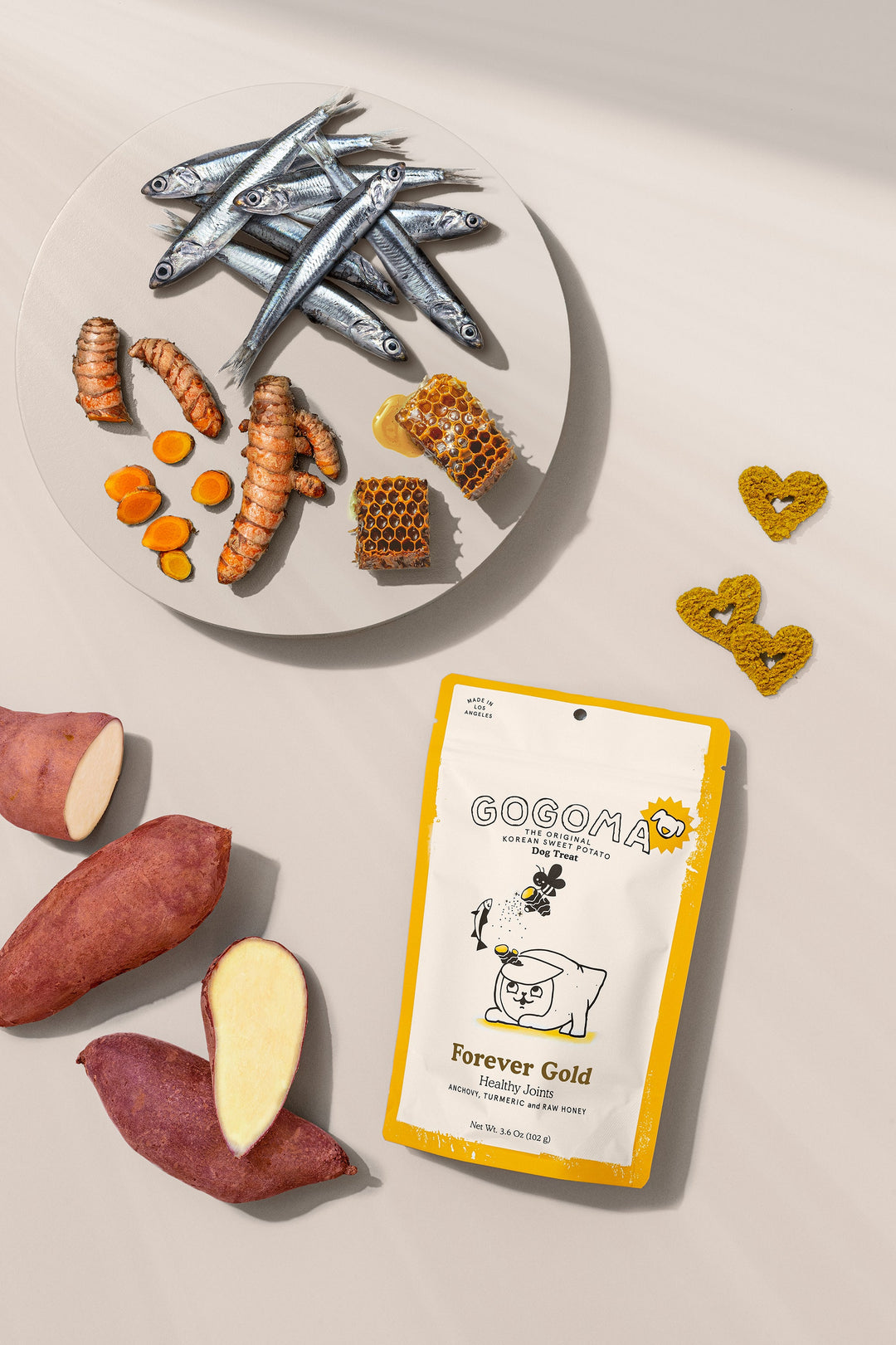 GOGOMA Whole Food Sweet Potato Dog Treats