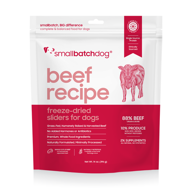 SmallBatch Freeze-Dried Raw Food for Dogs