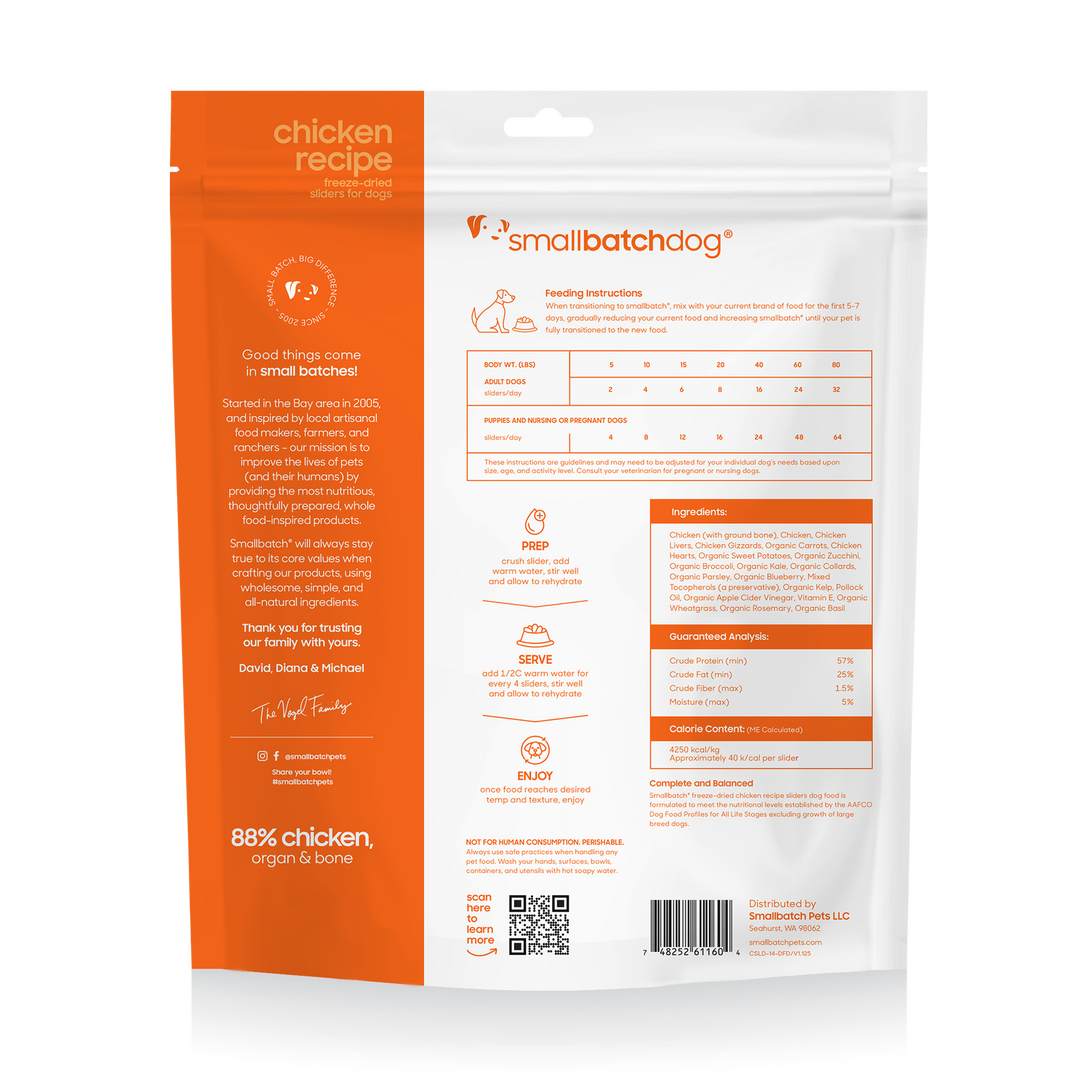 SmallBatch Freeze-Dried Raw Food for Dogs