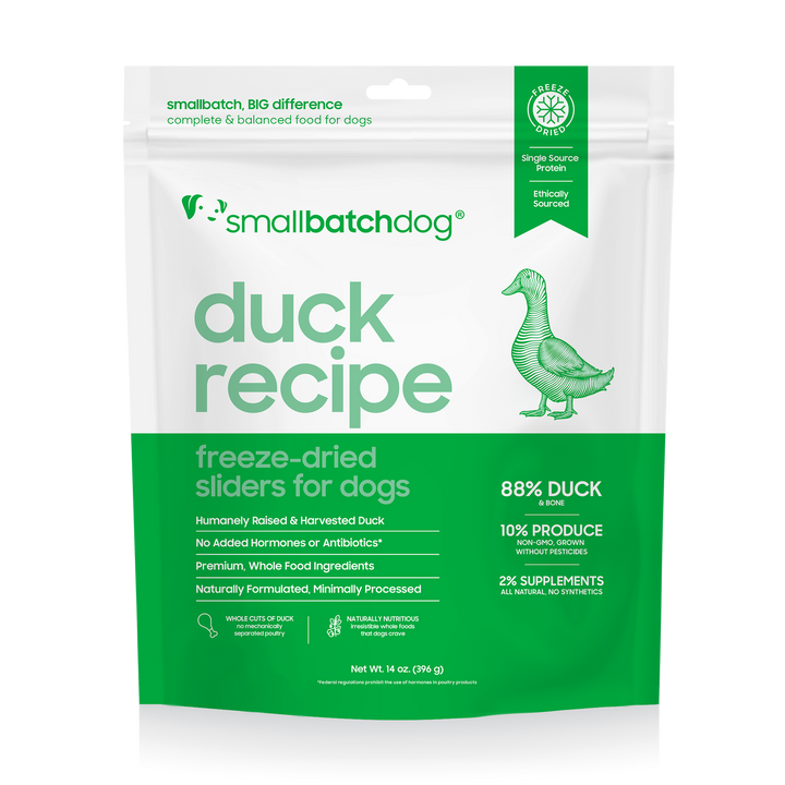 SmallBatch Freeze-Dried Raw Food for Dogs
