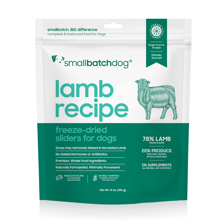 SmallBatch Freeze-Dried Raw Food for Dogs