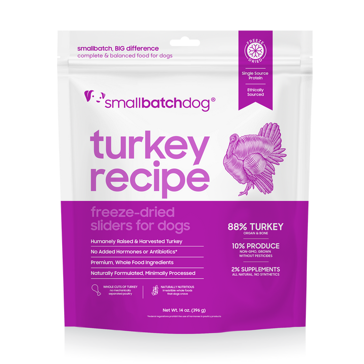 SmallBatch Freeze-Dried Raw Food for Dogs