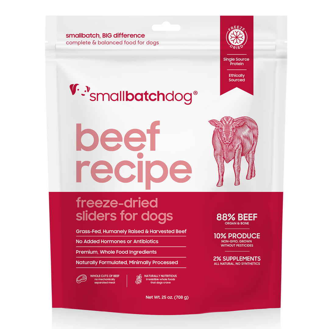 SmallBatch Freeze-Dried Raw Food for Dogs