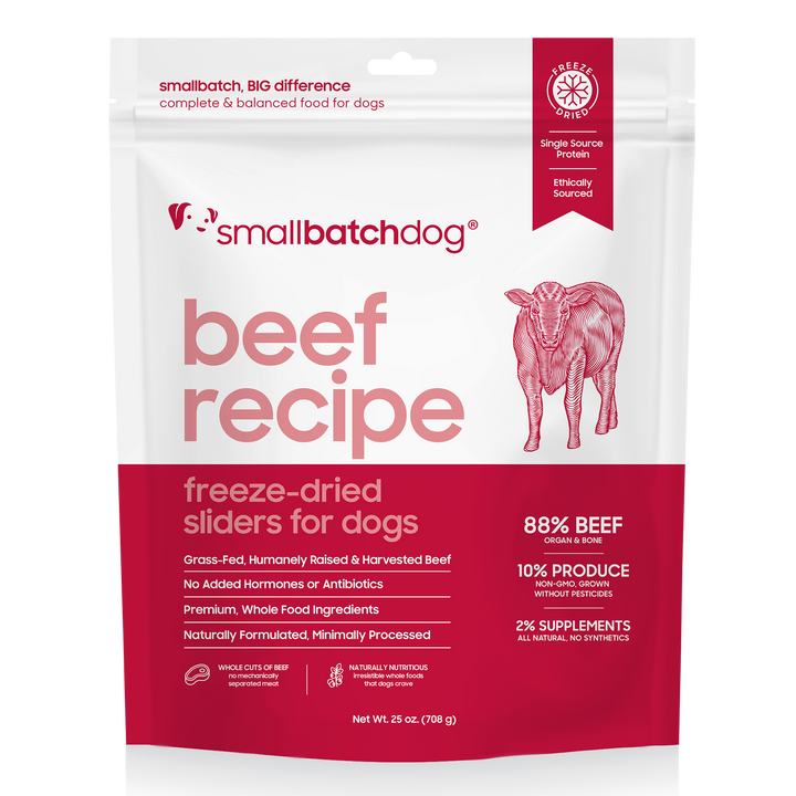 SmallBatch Freeze-Dried Raw Food for Dogs