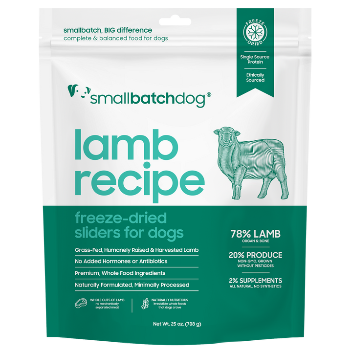 SmallBatch Freeze-Dried Raw Food for Dogs