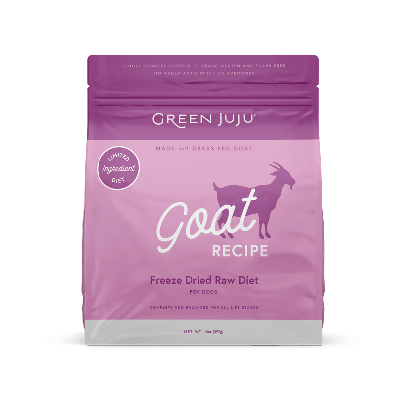 Goat Recipe - Limited Ingredient Freeze-Dried Raw Food for Dogs (14 oz)