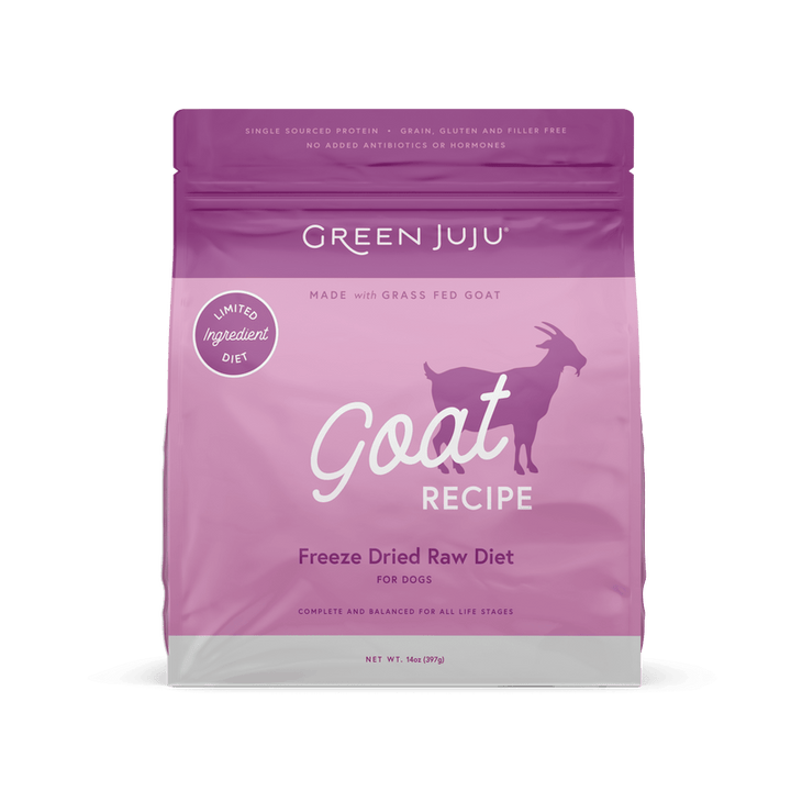 Goat Recipe - Limited Ingredient Freeze-Dried Raw Food for Dogs (14 oz)