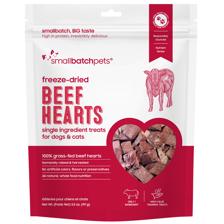 Smallbatch Freeze-Dried Hearts