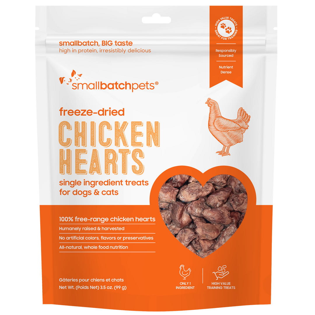 Smallbatch Freeze-Dried Hearts