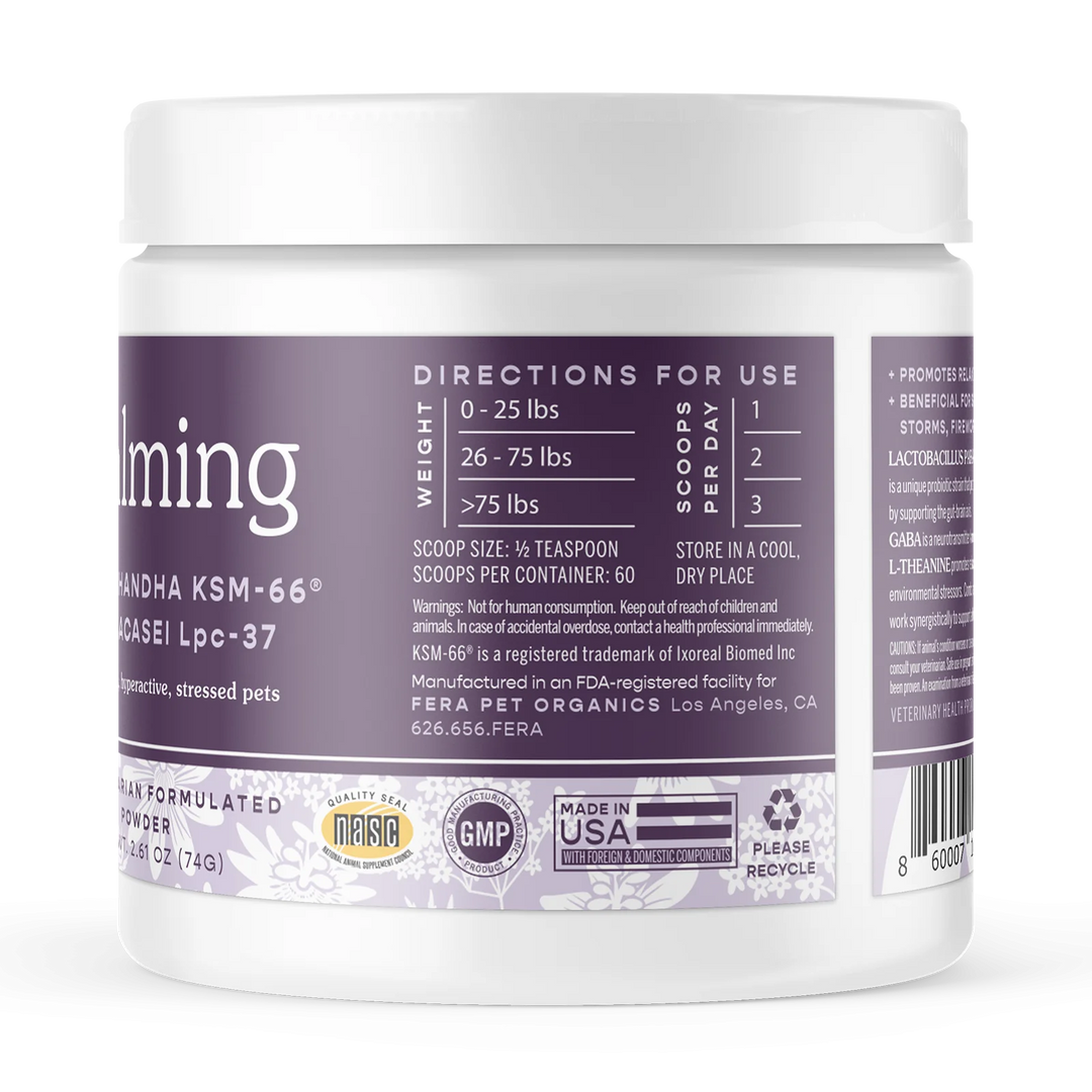 Calming Support Supplement for Dogs & Cats