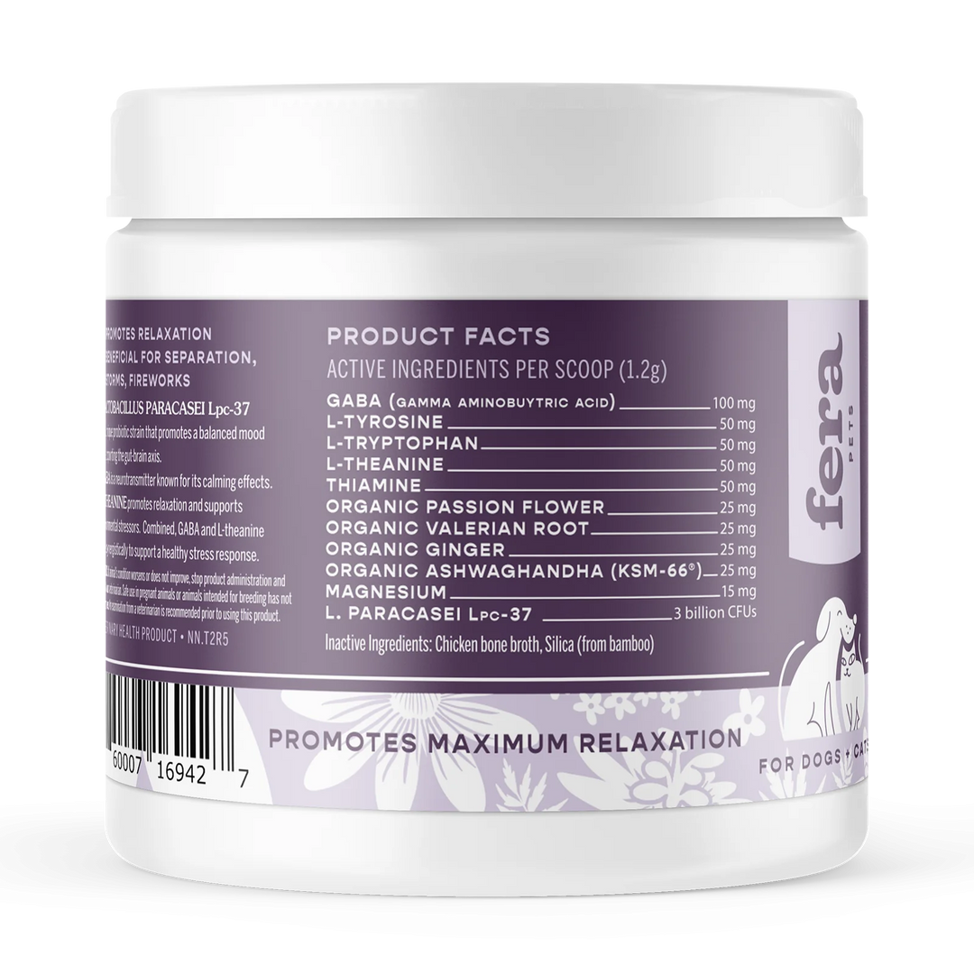 Calming Support Supplement for Dogs & Cats