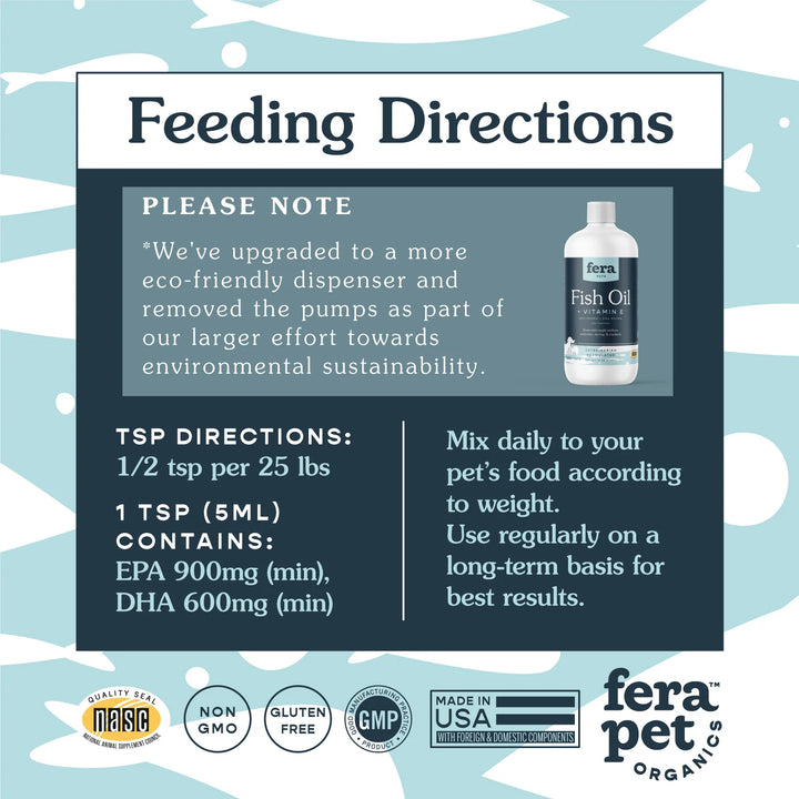 Fish Oil Supplement for Dogs & Cats