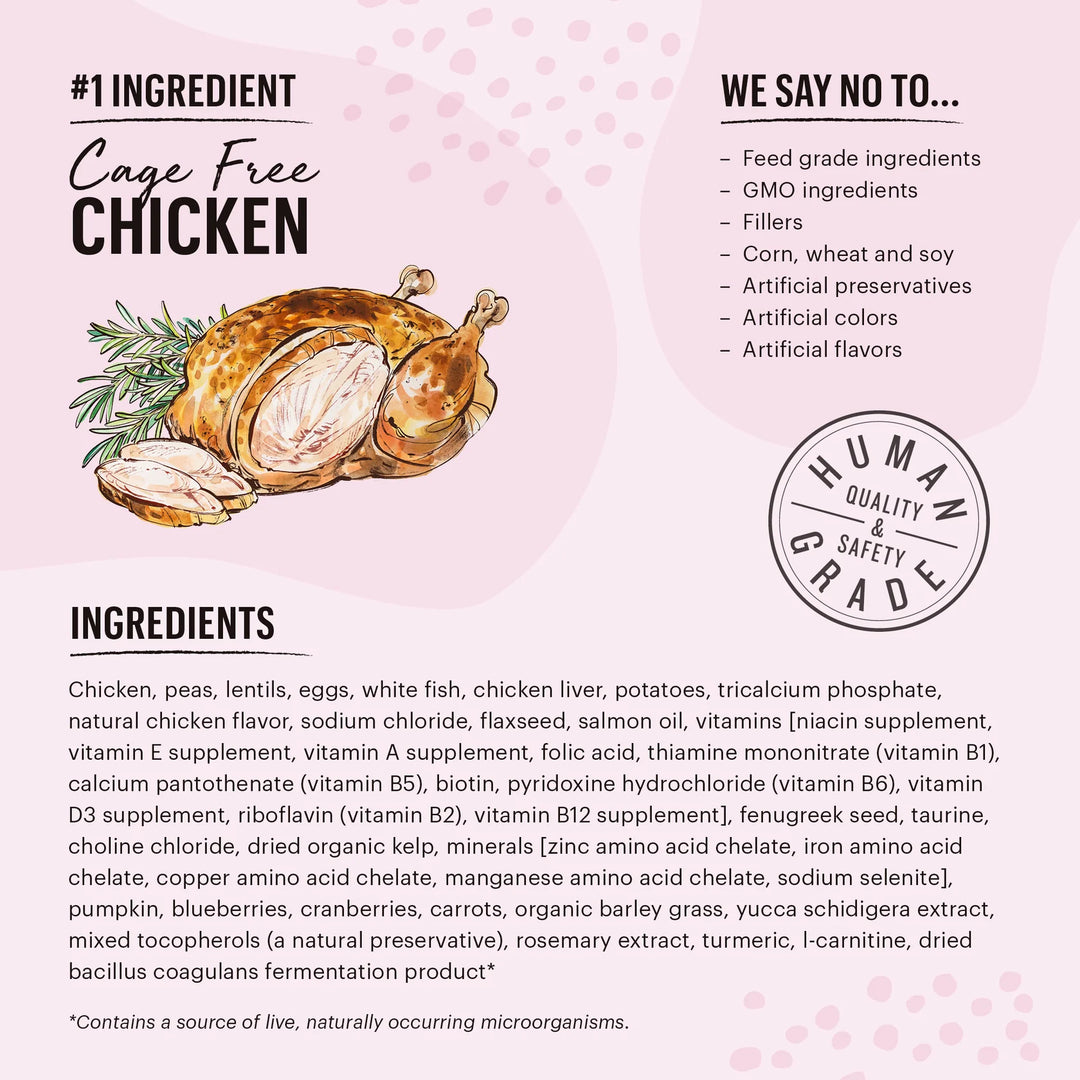 Grain-Free Chicken and Whitefish Clusters for Cats