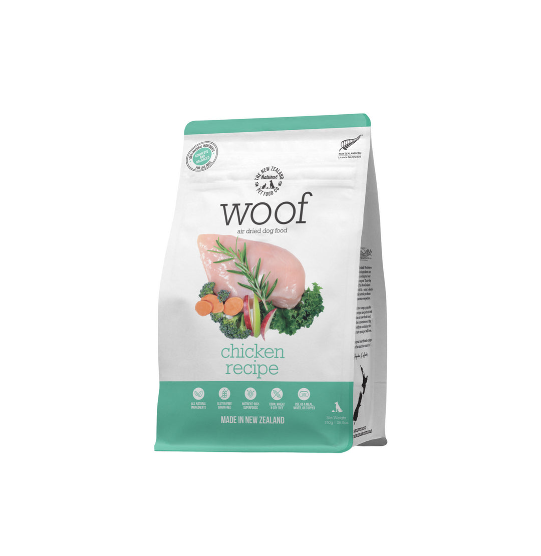 WOOF Air-Dried Dog Food - Chicken Recipe (26.5 oz)