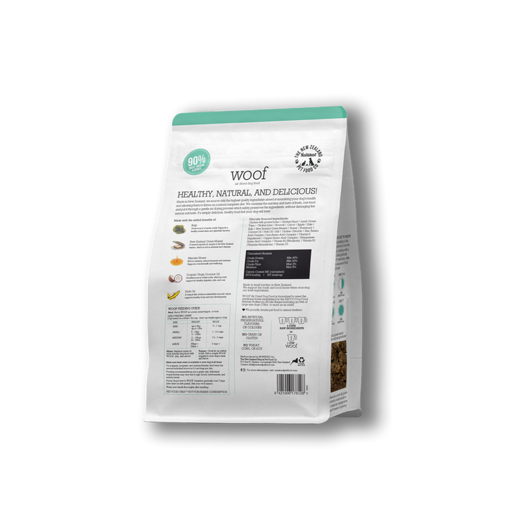 WOOF Air-Dried Dog Food - Chicken Recipe (26.5 oz)