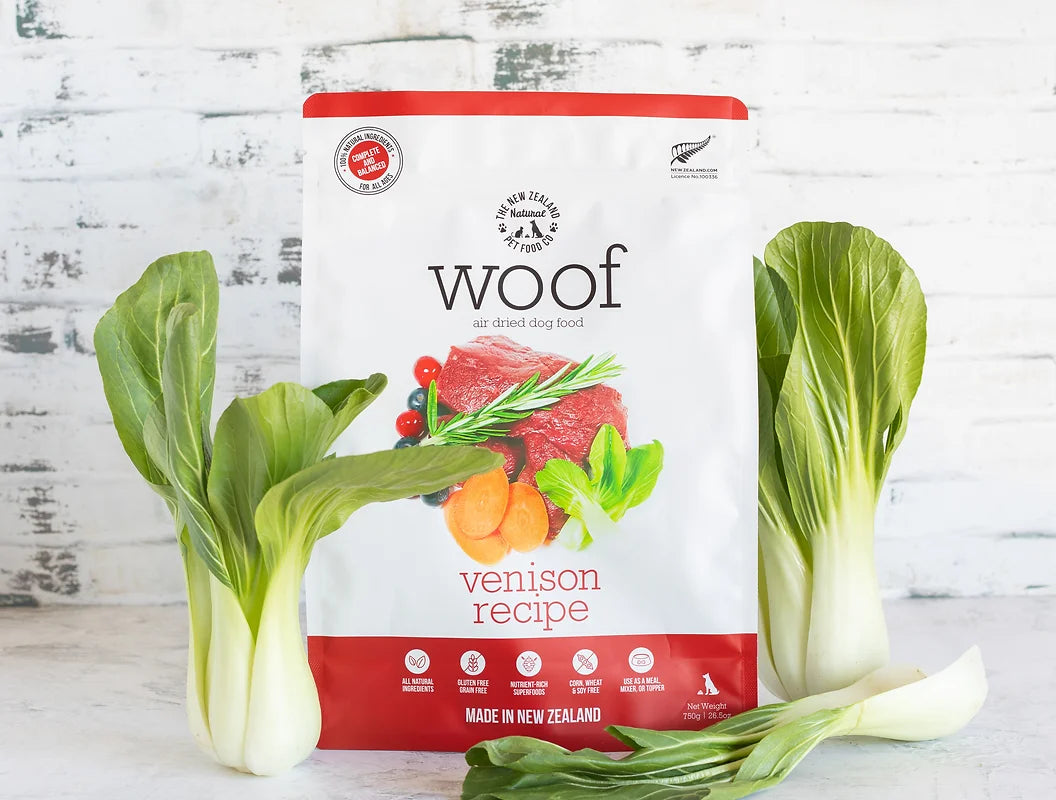 WOOF Air-Dried Dog Food - Venison Recipe (26.5 oz)