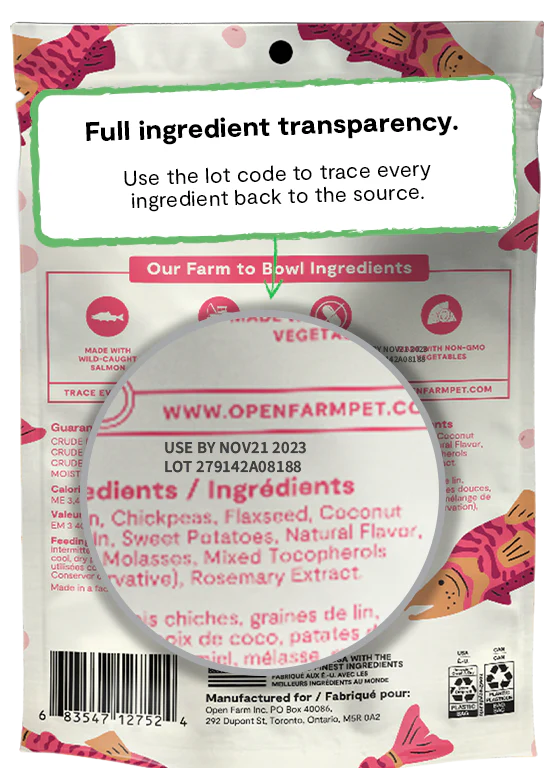 Grain-Free Wild-Caught Salmon Jerky Strips