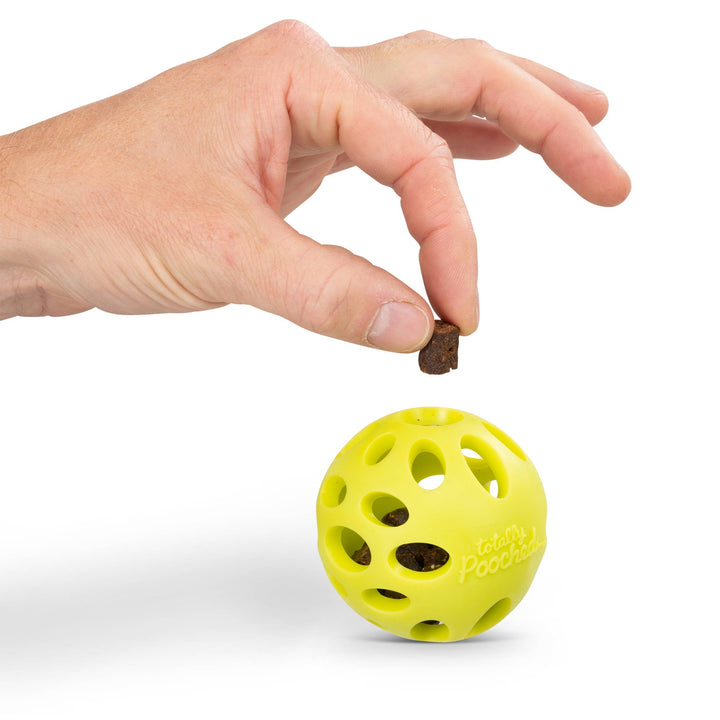 Totally Pooched Huff'n Puff Ball Rubber, Small