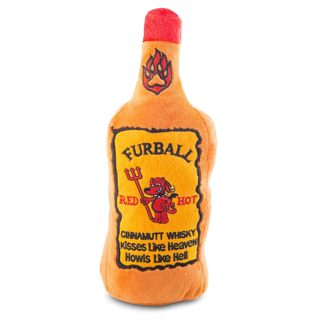 Adult Beverages Plush Squeaker Dog Toy