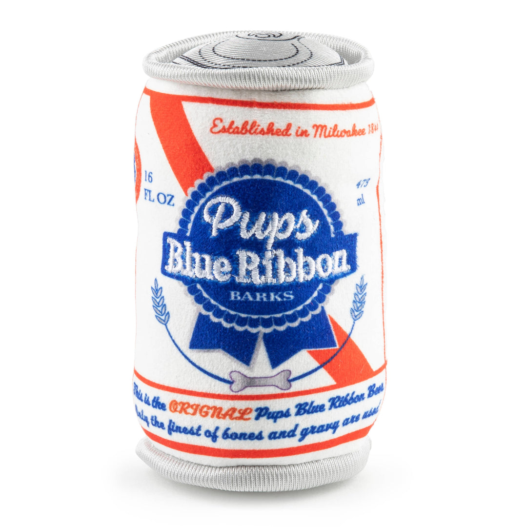Adult Beverages Plush Squeaker Dog Toy