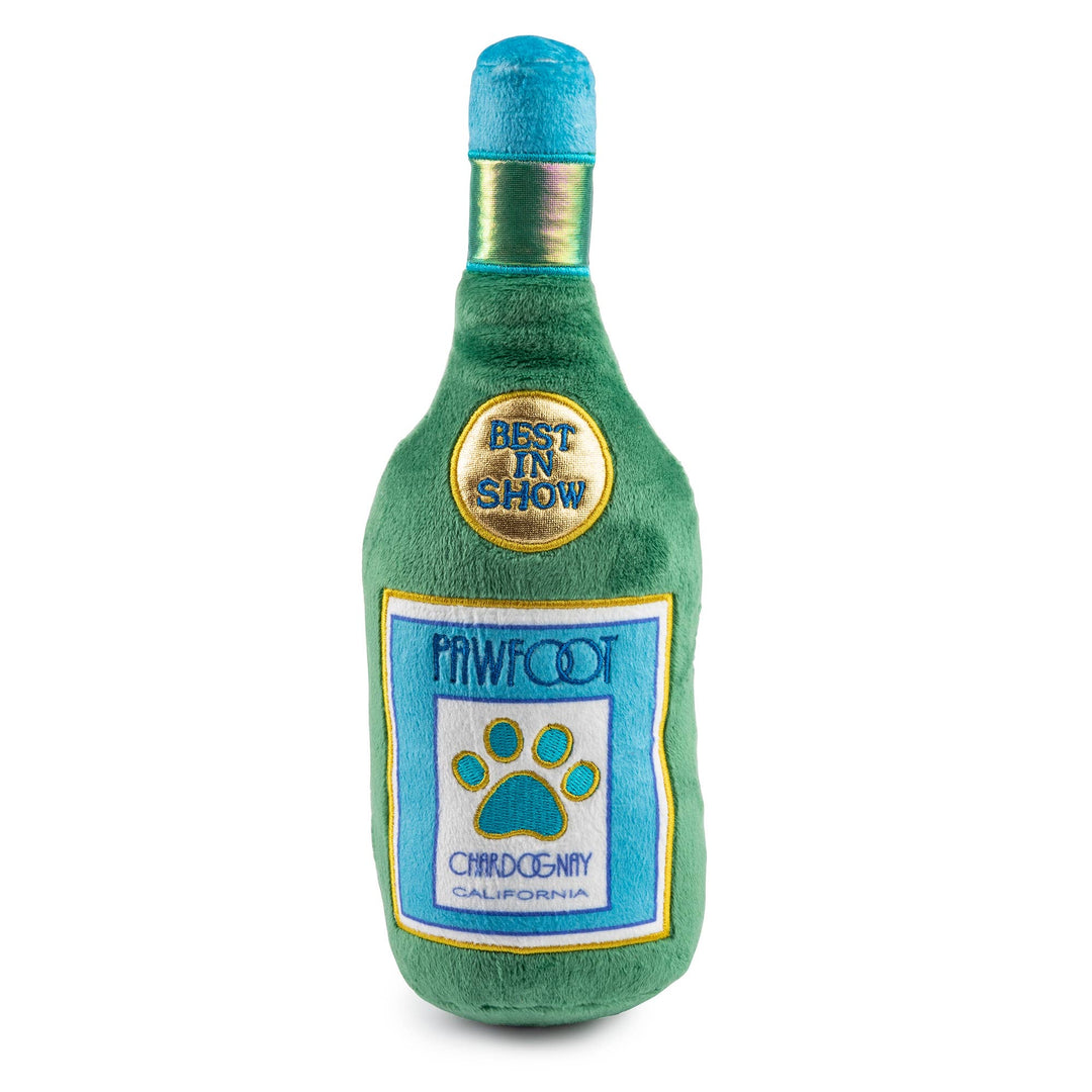 Adult Beverages Plush Squeaker Dog Toy