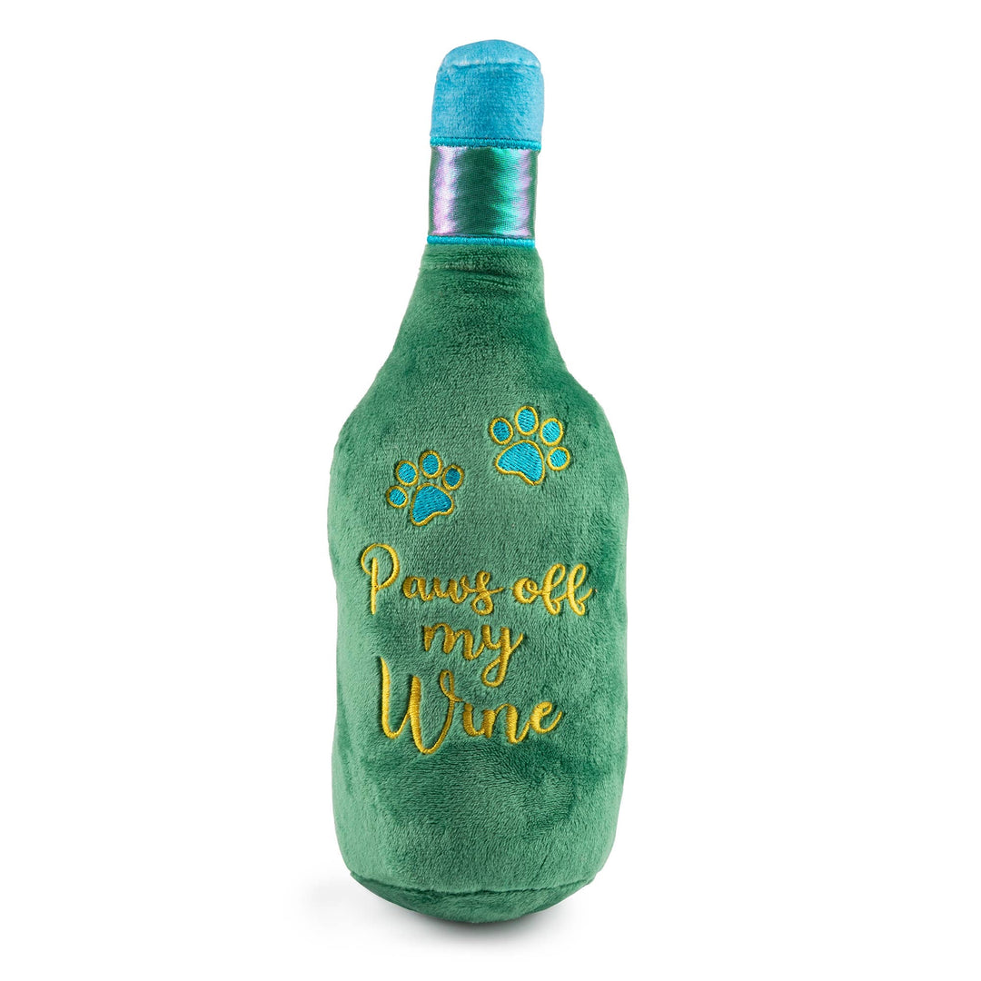 Adult Beverages Plush Squeaker Dog Toy
