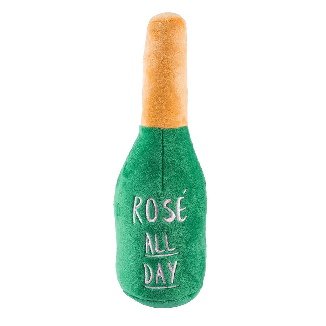 Adult Beverages Plush Squeaker Dog Toy