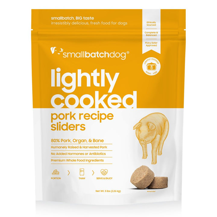SmallBatch Frozen Lightly Cooked Food for Dogs