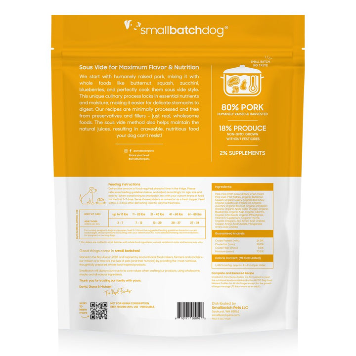SmallBatch Frozen Lightly Cooked Food for Dogs