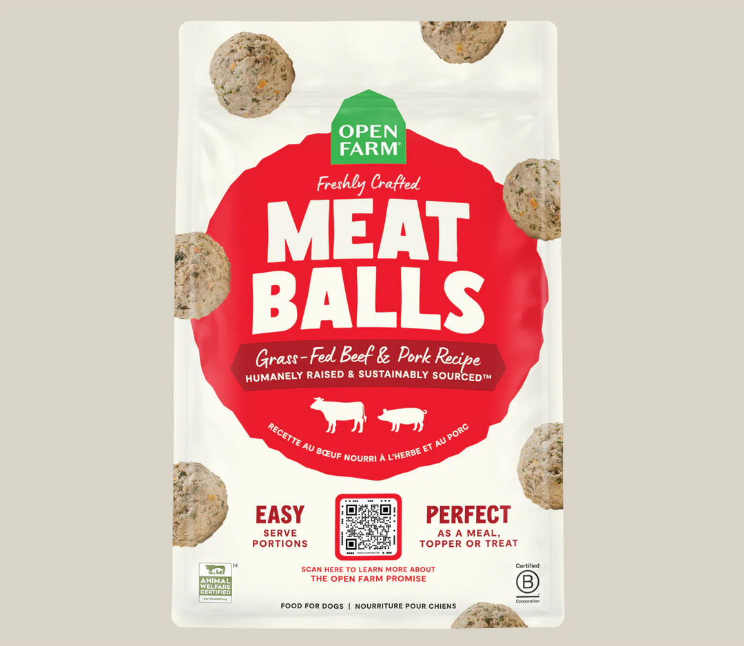 Frozen Gently Cooked Meatballs - Dog Food, Topper, Treat