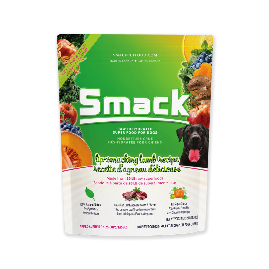 Smack Pet Food Lip-smacking Lamb Recipe for Dogs