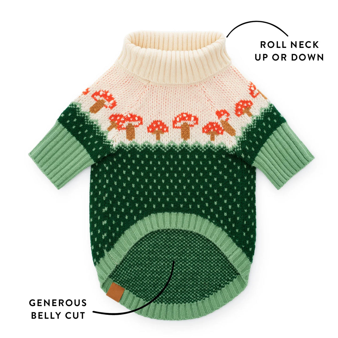 Toadstool Dog Sweater