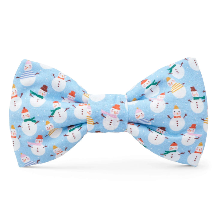 Frosty Friends Dog Bow Tie