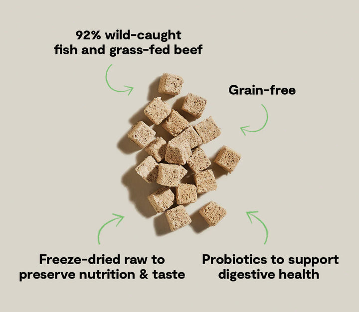 Open Farm Freeze Dried Raw Kitty Cubes Surf & Turf