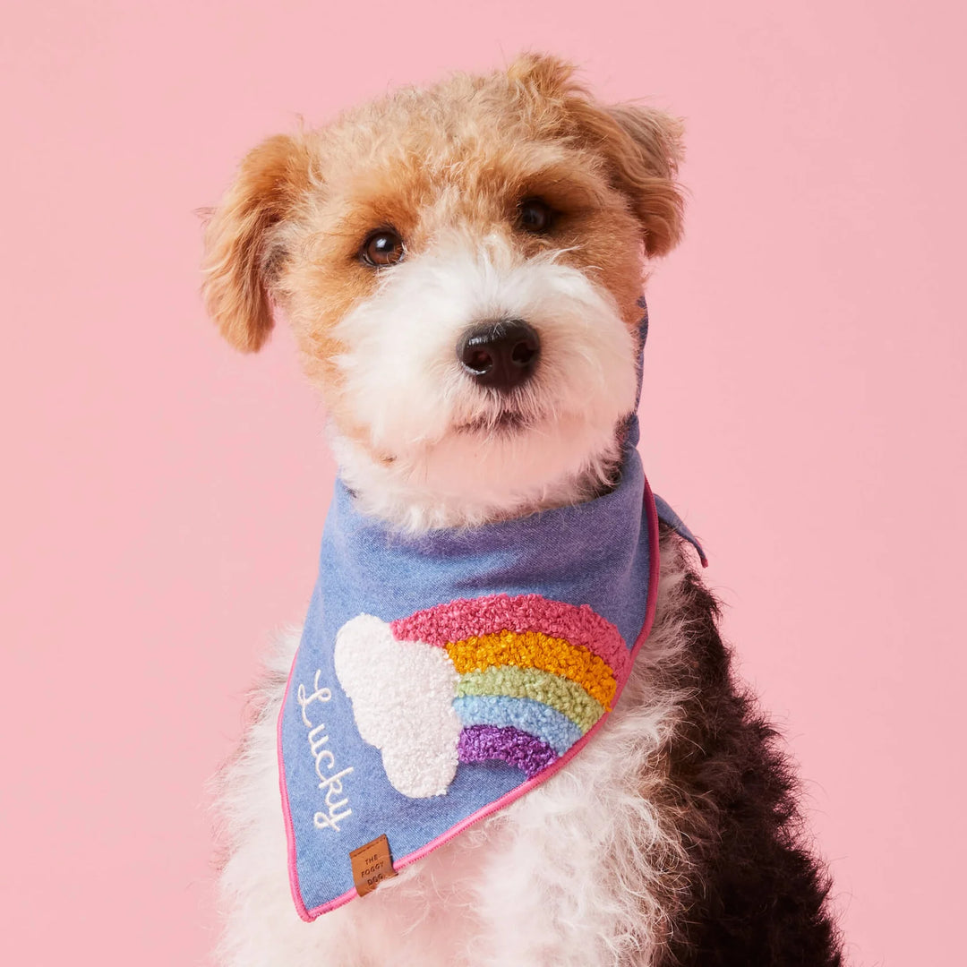 Rainbow Appliqué Bandana