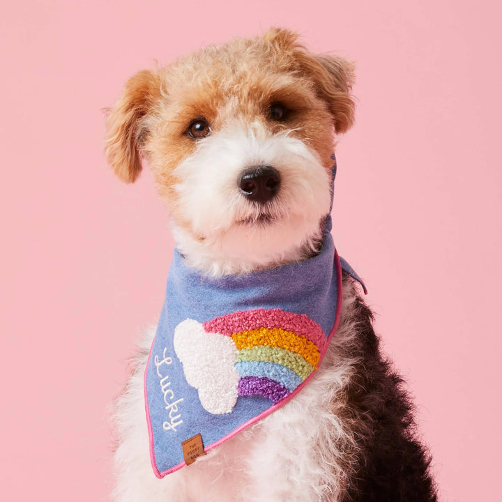 Rainbow Appliqué Bandana