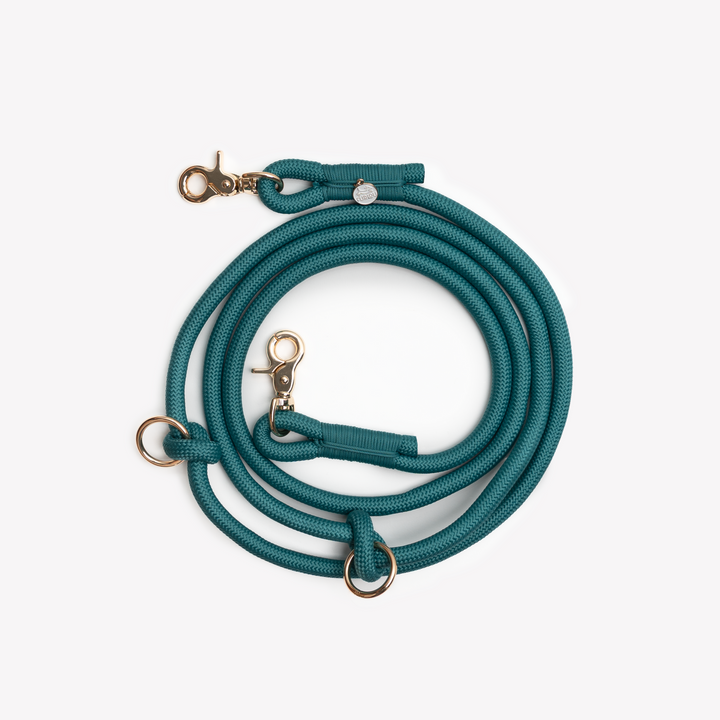 ‘Blue’ - Hands Free Braided Leash