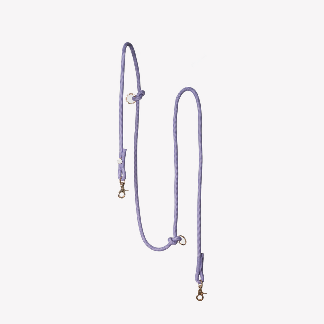 ‘Lavender’ - Hands Free Braided Leash