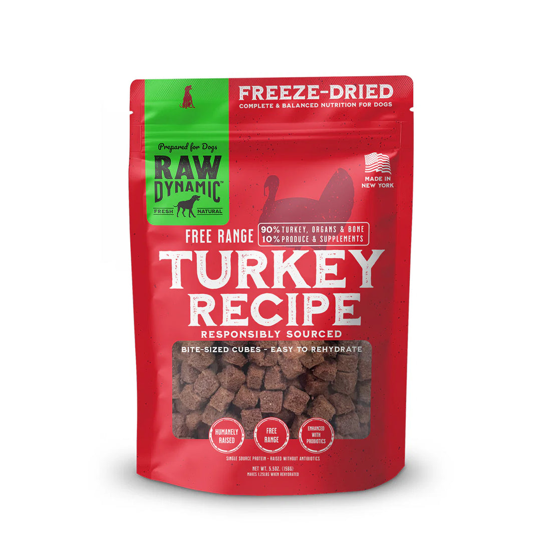 Raw Dynamic Freeze-Dried Turkey Recipe