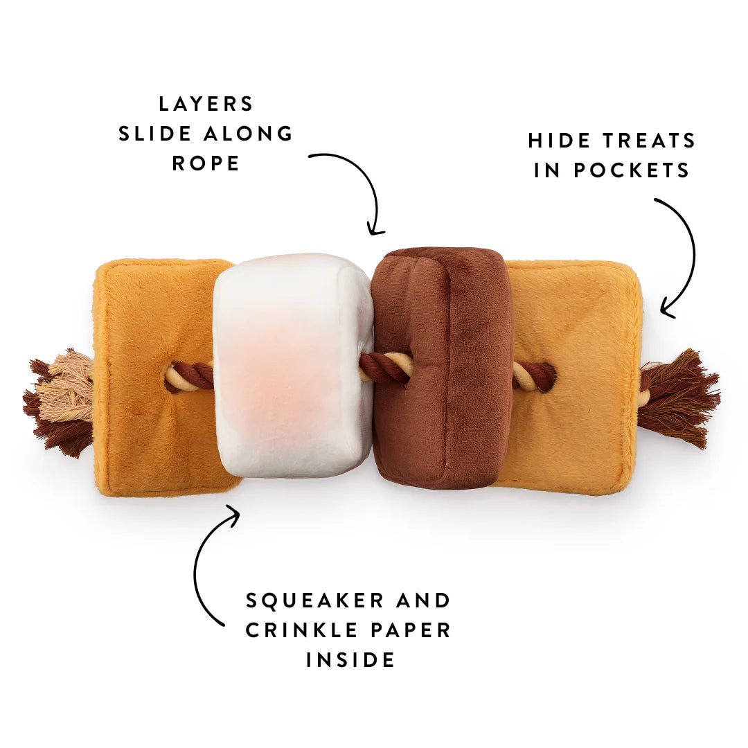 S’mores Interactive Snuffle Toy