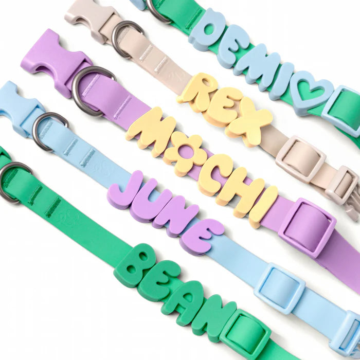 Silicone Dog Charms | Letters & Symbols for Personalized Dog Collars and Leashes
