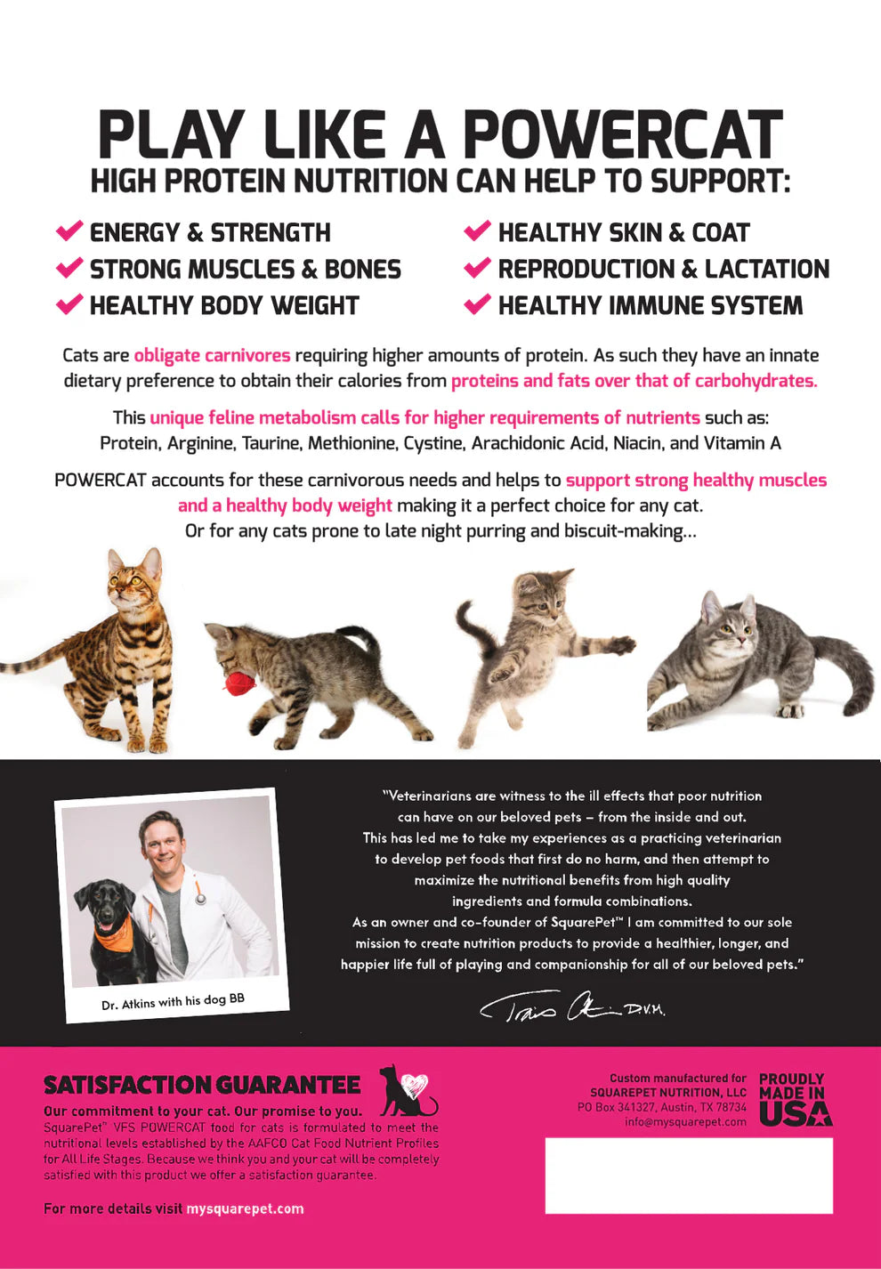 VFS POWERCAT Herring & Salmon for Cats