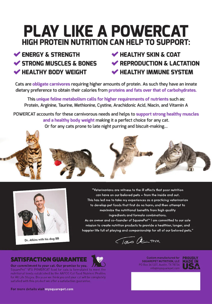 VFS POWERCAT Turkey & Chicken for Cats