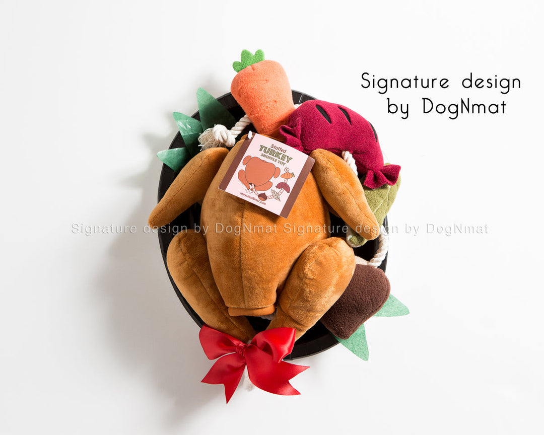 Holiday Turkey Snuffle Toy