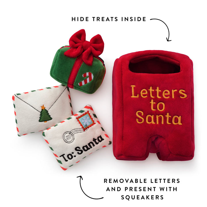 Letters to Santa Interactive Snuffle Dog Toy