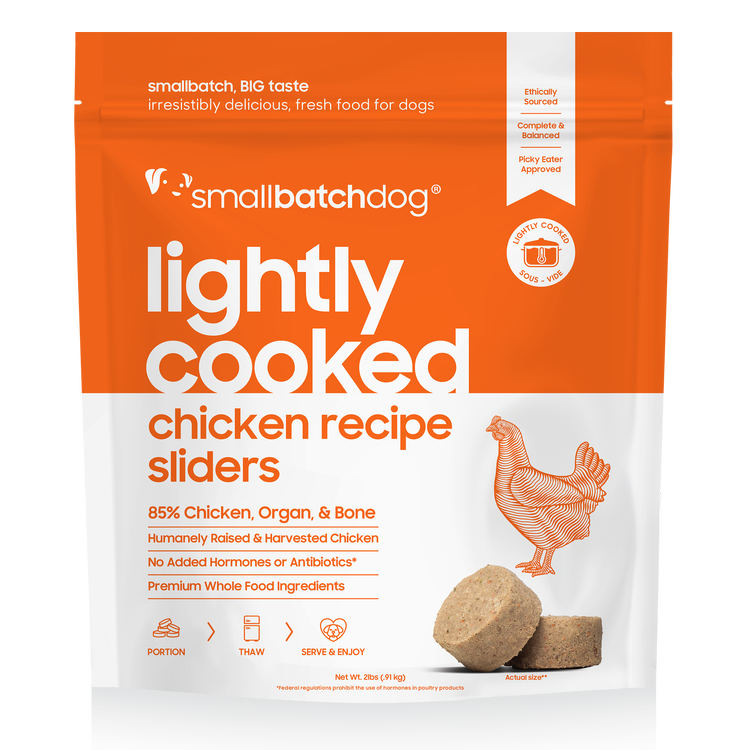 SmallBatch Frozen Lightly Cooked Food for Dogs