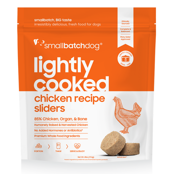 SmallBatch Frozen Lightly Cooked Food for Dogs