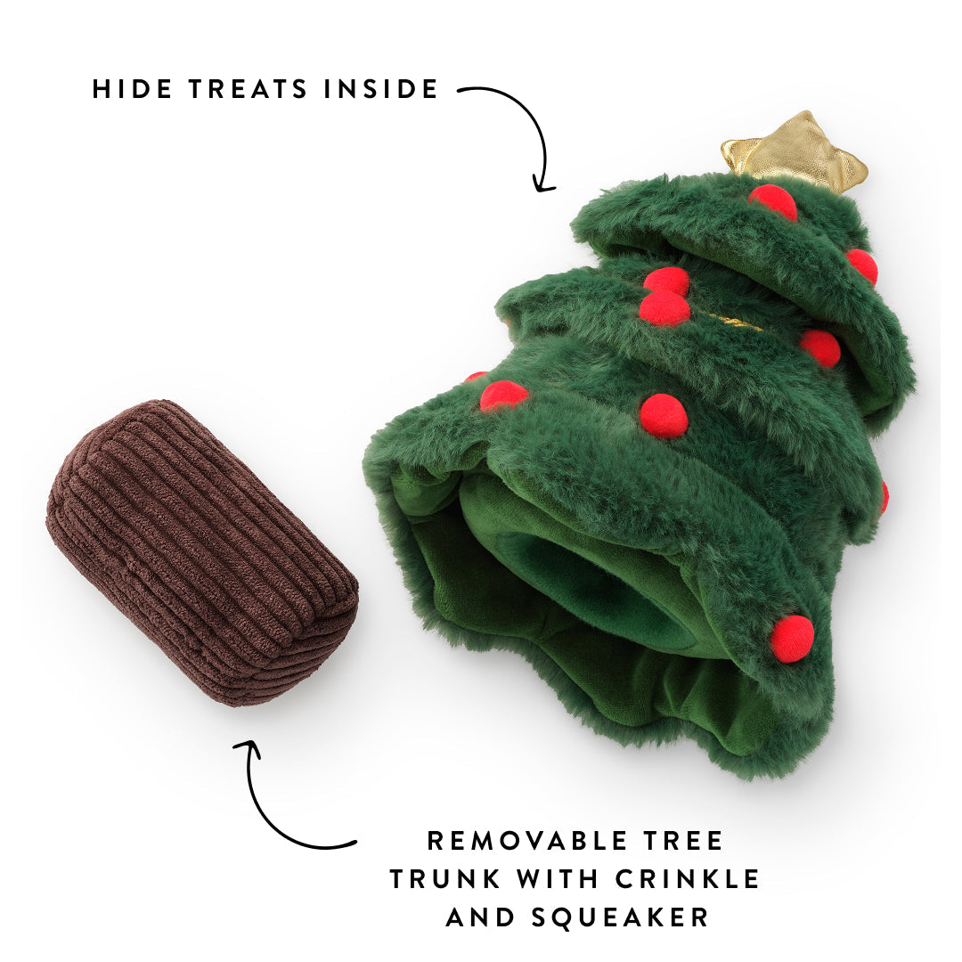 O Christmas Tree Interactive Snuffle Dog Toy