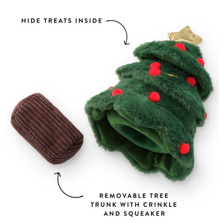 O Christmas Tree Interactive Snuffle Dog Toy