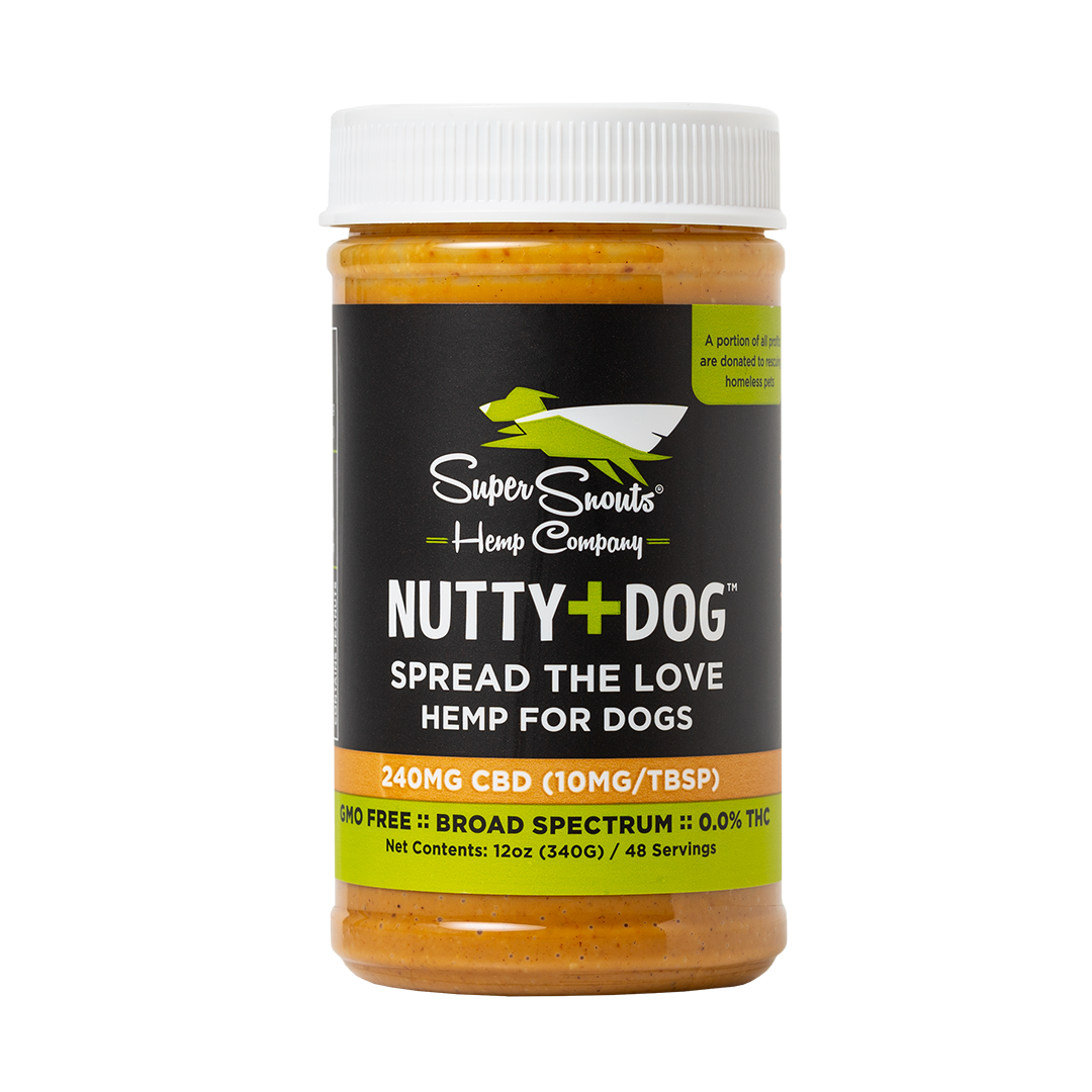 Nutty + Dog Wellness Support Hemp Peanut Butter Spread